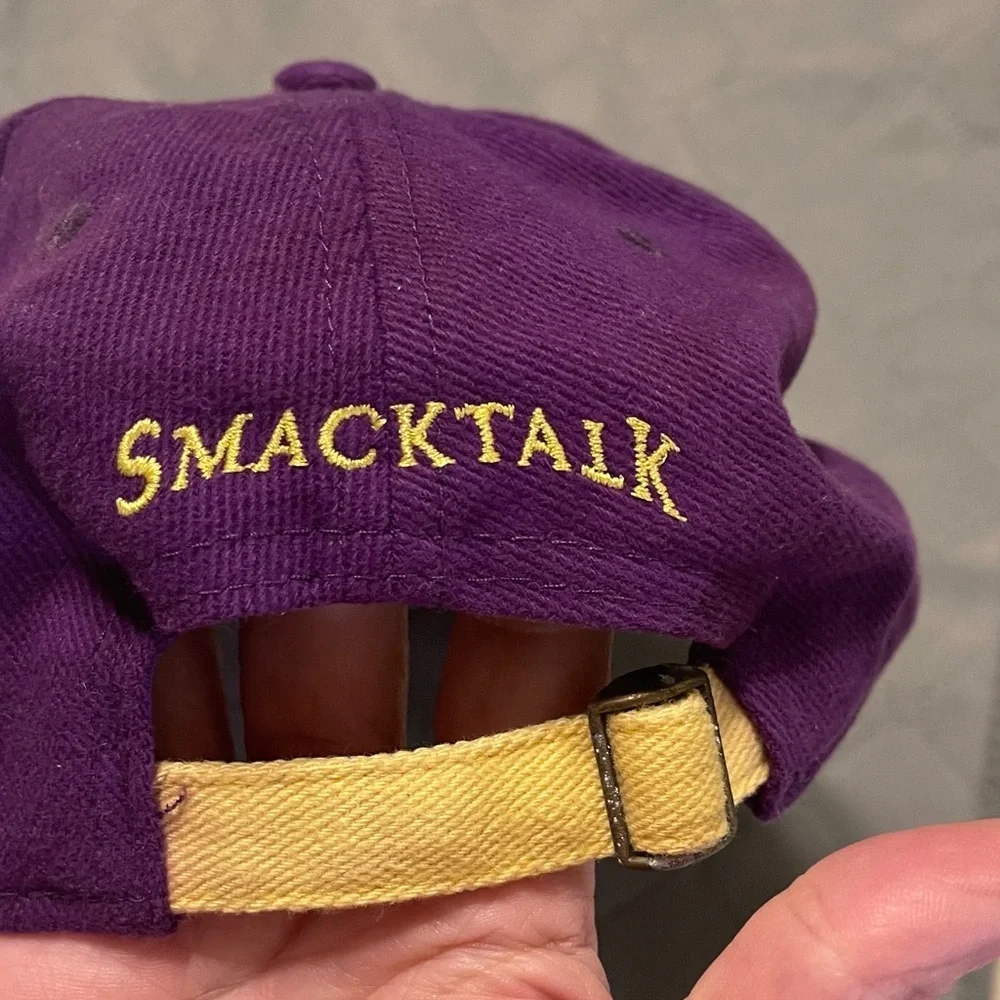 Tangerine Purple and Yellow Hat Crown Royal